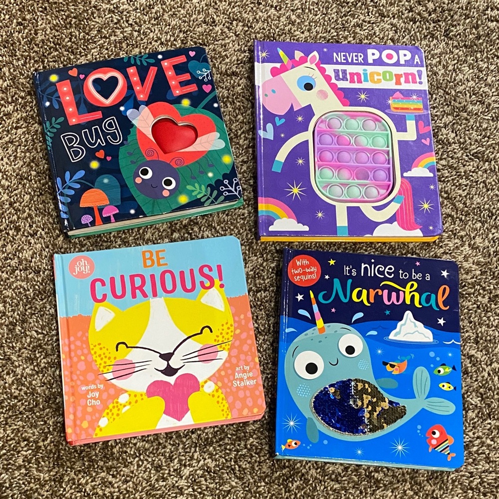 Interactive Kids' Storybook Set of 4
